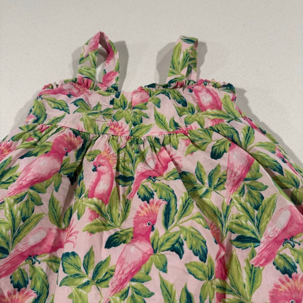 Janie and Jack Baby Girl 18-24M Floral Dress 100% Cotton - Picture 2 of 6